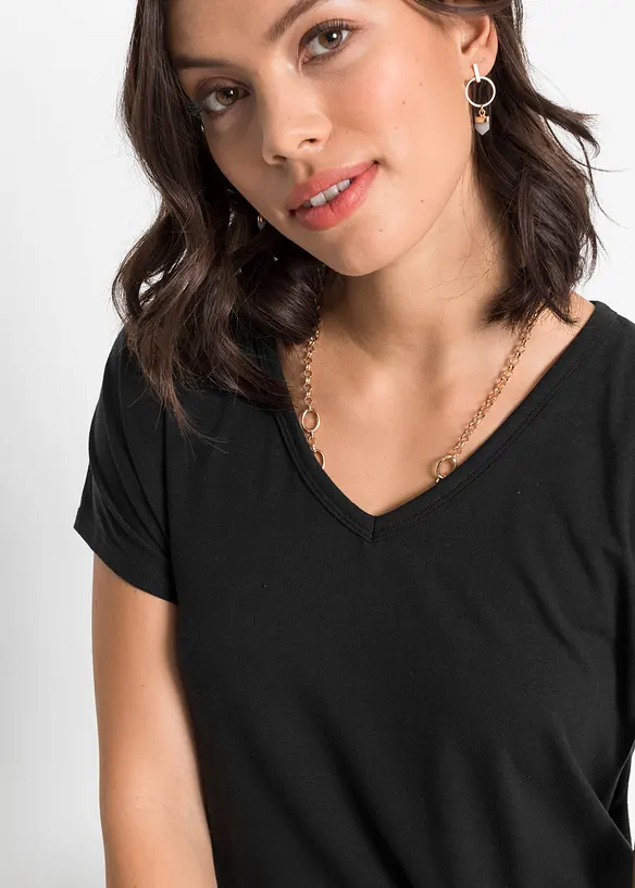 Shirt van viscose, bonprix