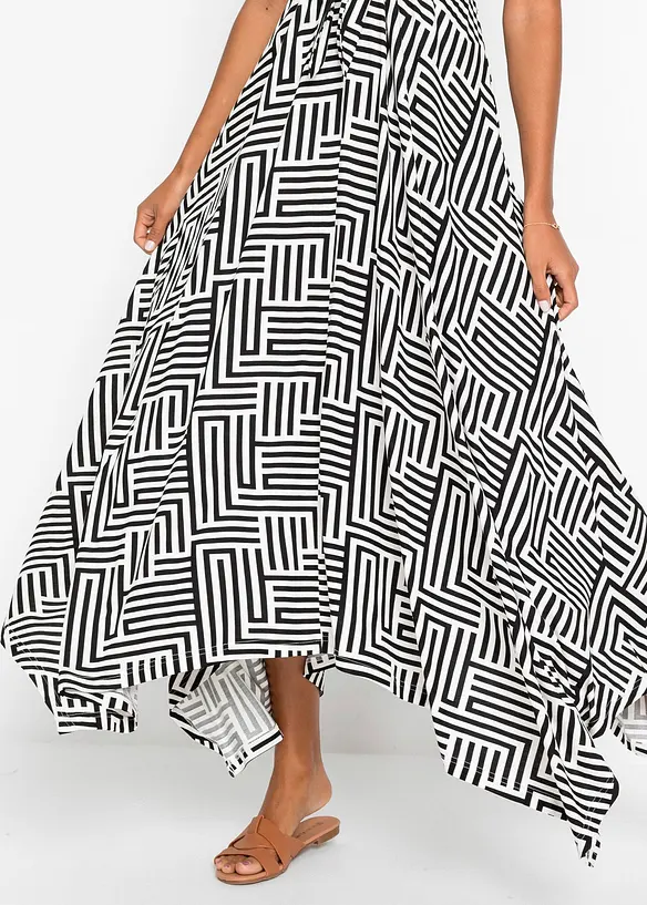 Jersey jurk met print, BODYFLIRT