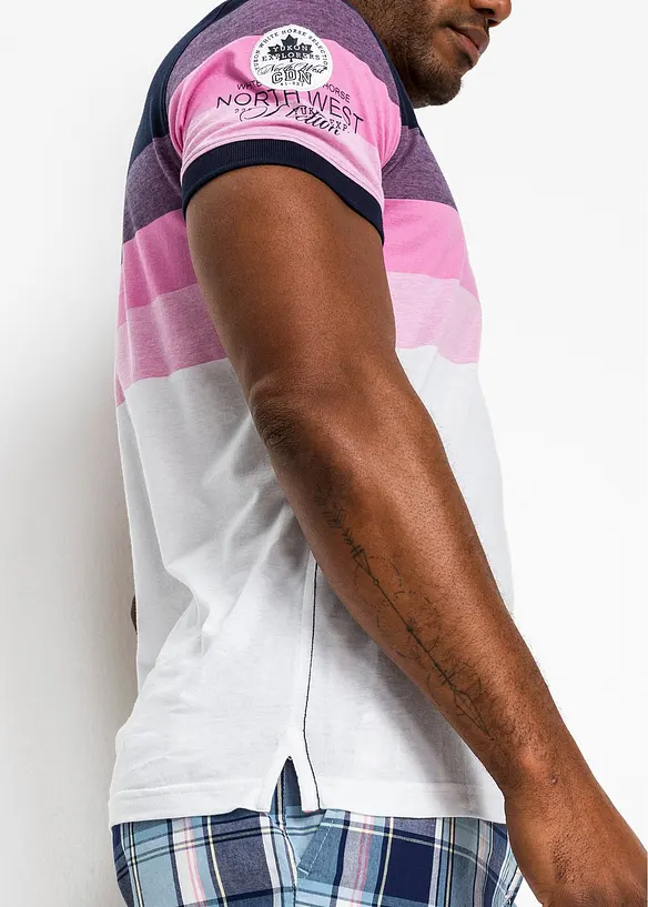 Jersey poloshirt van puur katoen, korte mouw, bonprix