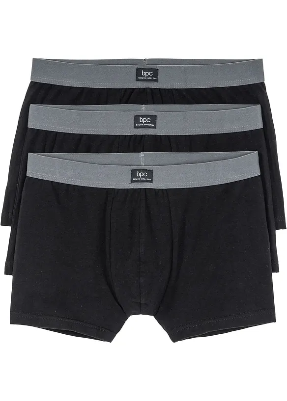 Strakke boxer met katoen (set van 3), bonprix