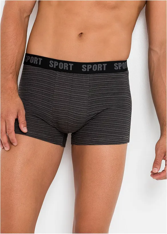 Strakke boxershorts met katoen (set van 3), bonprix