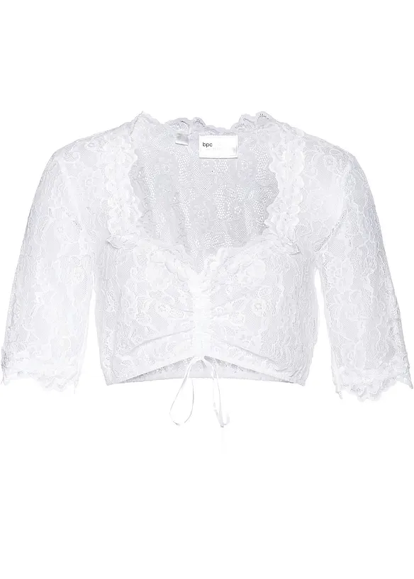Kanten dirndl blouse, bonprix