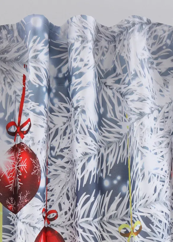 Gordijn met kerstprint (1 stuk), bonprix