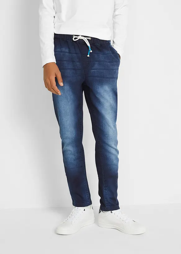 Regular fit instap sweat jeans, straight, bonprix