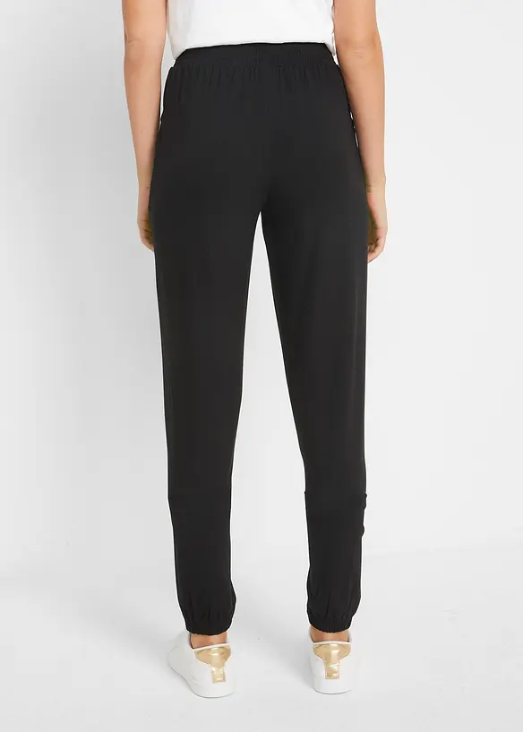 Lichte jersey broek met comfortband, bonprix