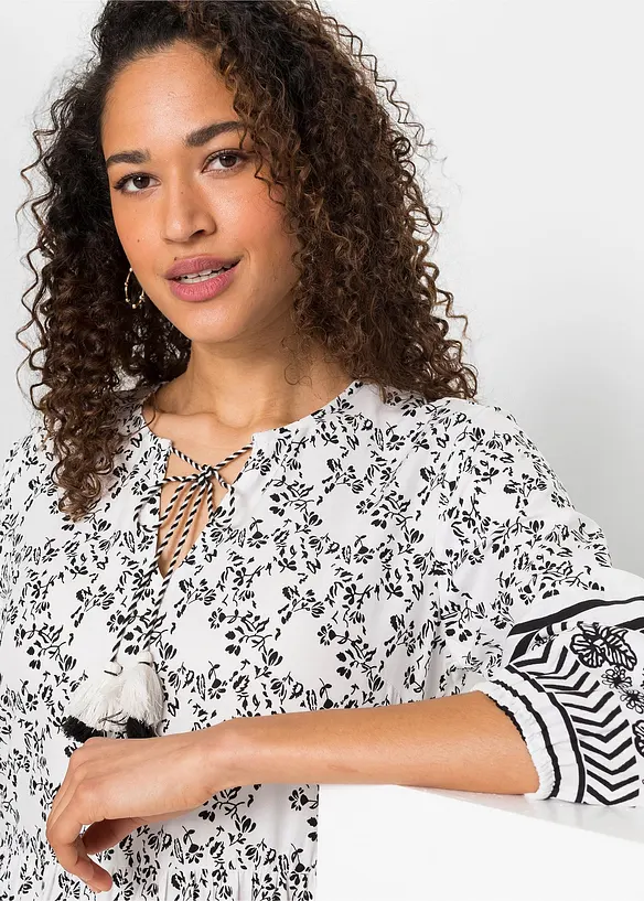 Maxi jurk van soepele viscose, bonprix