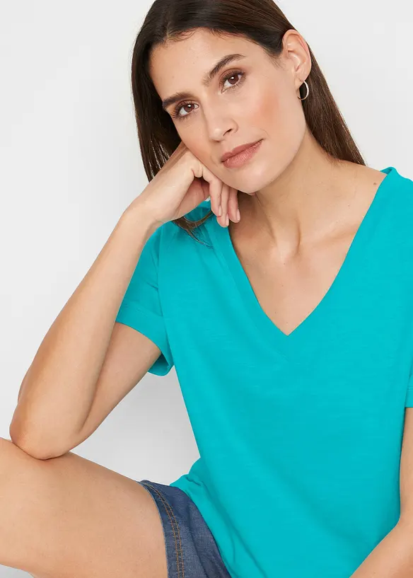 T-shirt van puur katoen, bonprix