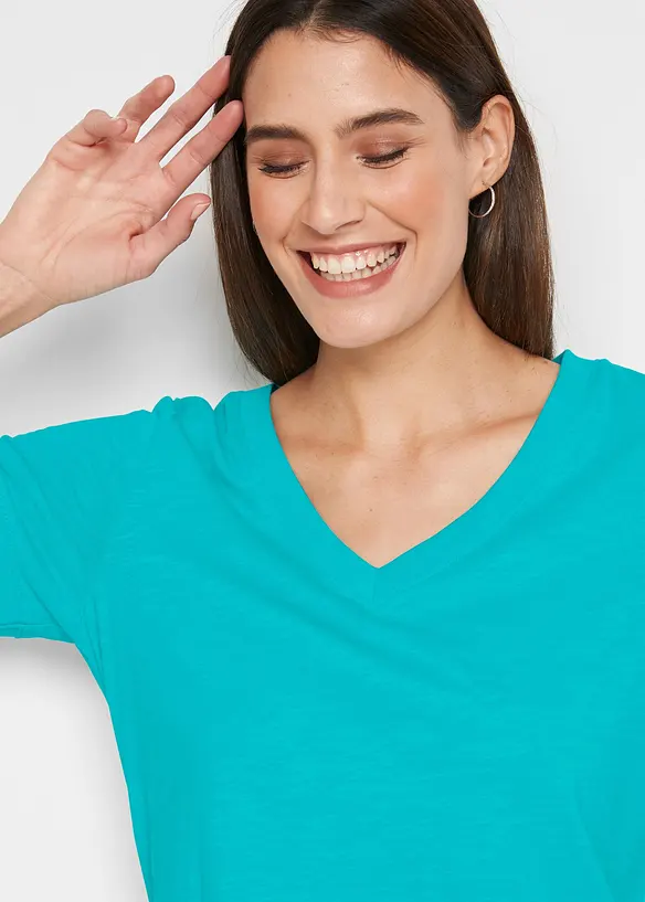 T-shirt van puur katoen, bonprix