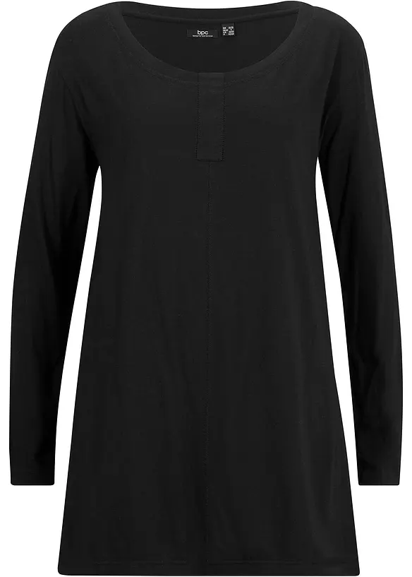 Longsleeve van een katoen/viscose-mengsel, bonprix