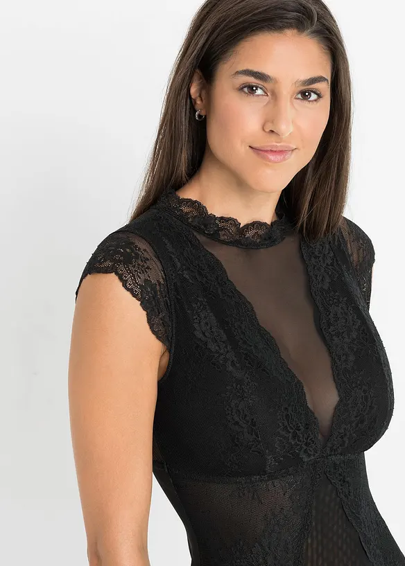 Body van zachte kant, bonprix