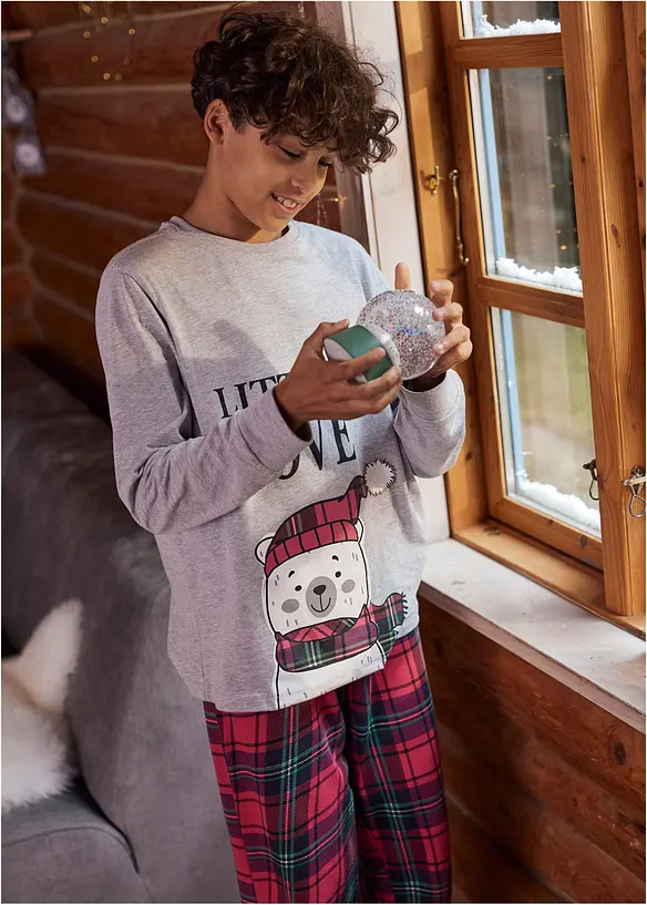 Pyjama van zacht katoen (2-dlg. set), bonprix