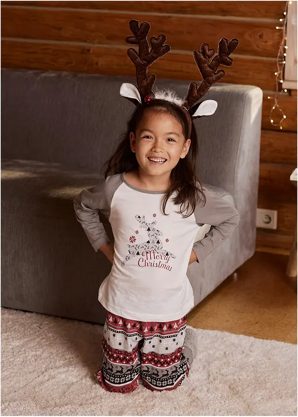 Pyjama van biologisch katoen (2-dlg. set), bonprix