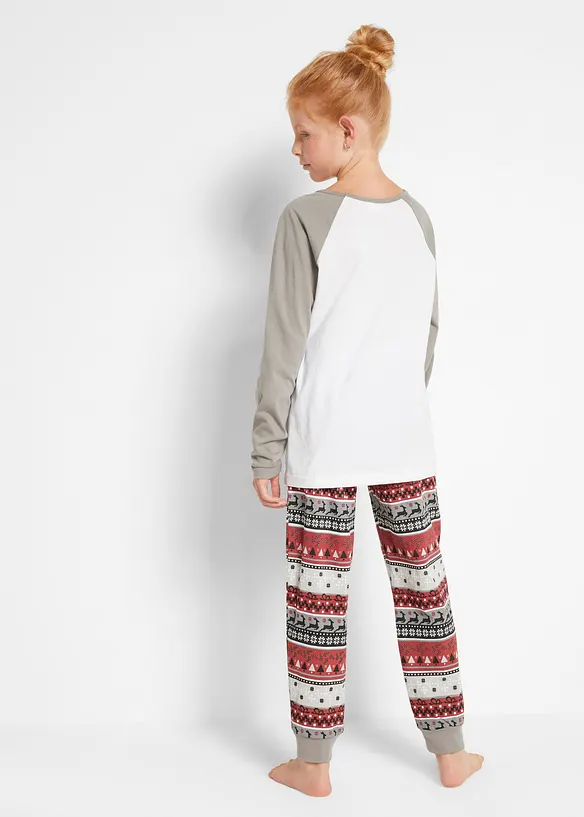 Pyjama van biologisch katoen (2-dlg. set), bonprix
