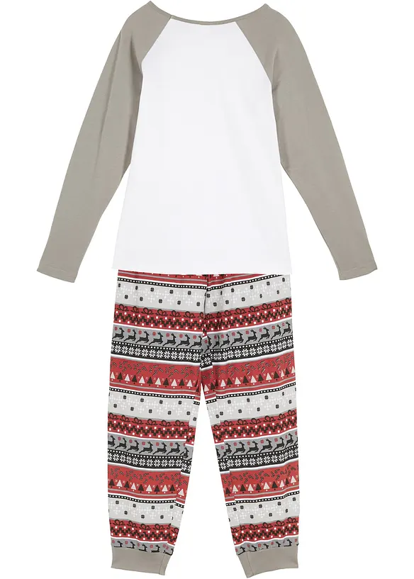 Pyjama van biologisch katoen (2-dlg. set), bonprix