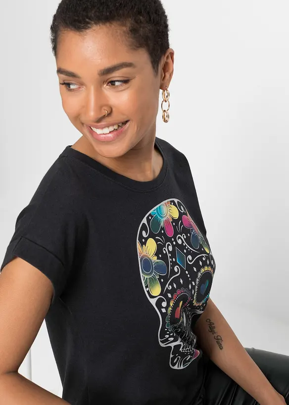 T-shirt met print, bonprix