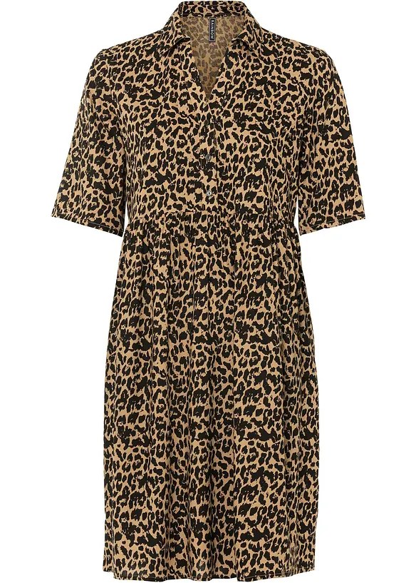Blousejurk van soepele viscose, bonprix