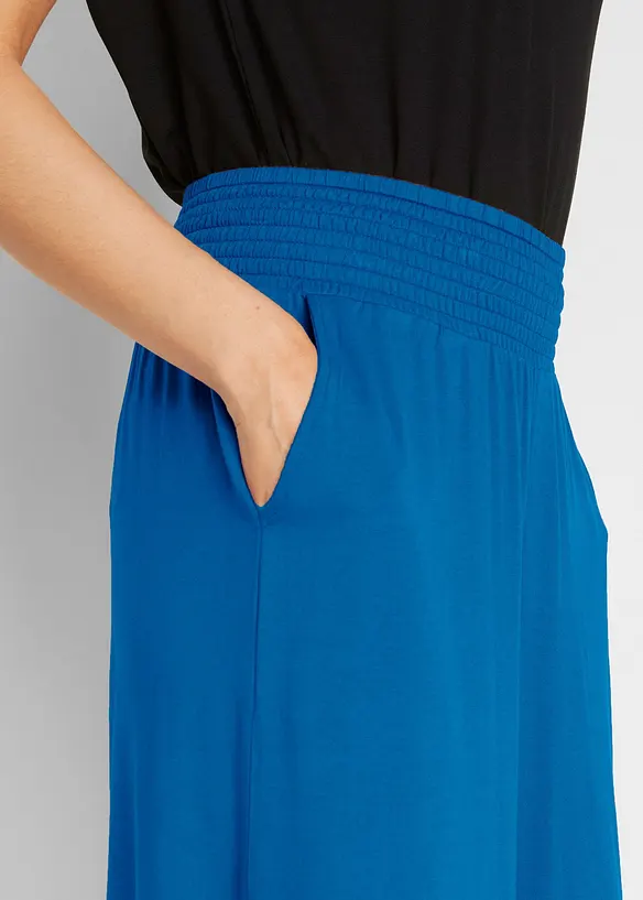 Wijde jersey bermuda in een viscosemix, bonprix