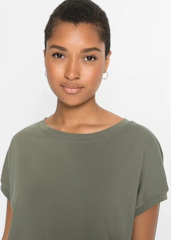 Longshirt van puur katoen, bonprix