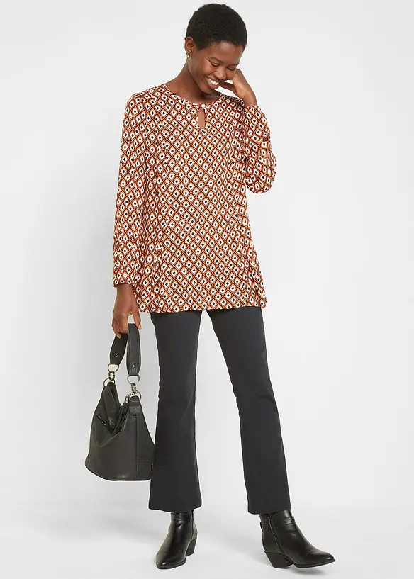 Blouse van viscose, bonprix