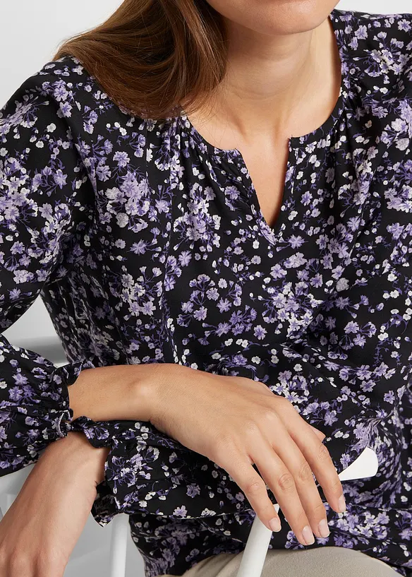 Blouse van viscose, bonprix