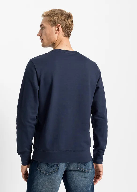 Sweater van biologisch katoen (set van 2), bonprix