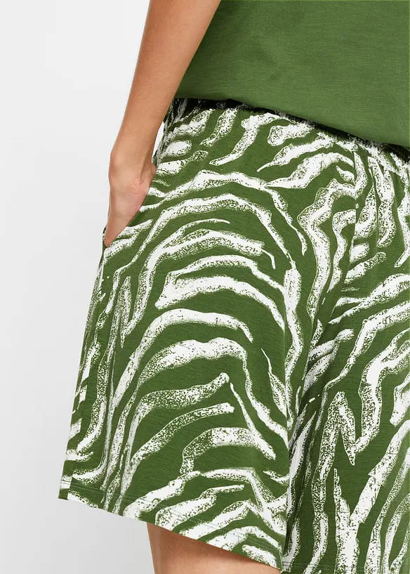 Viscose-jersey short met comfortband, bonprix