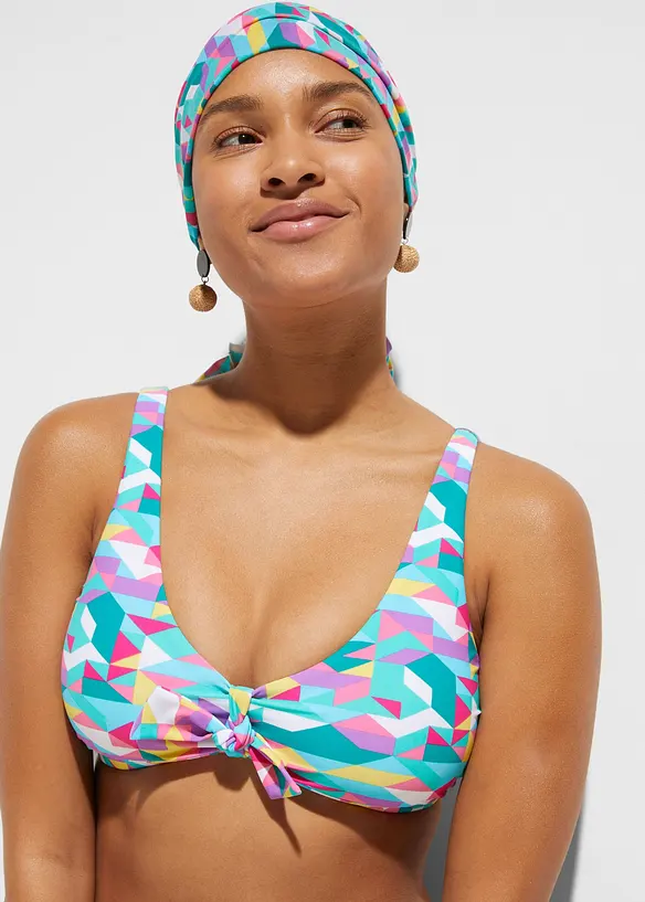Bikini en pareo (3-dlg. set), bonprix