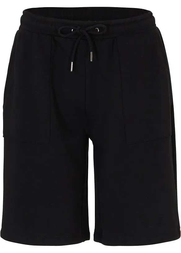 Sweat short met zakken, bonprix