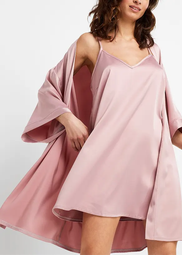 Kimono en slipdress (2-dlg. set), bonprix