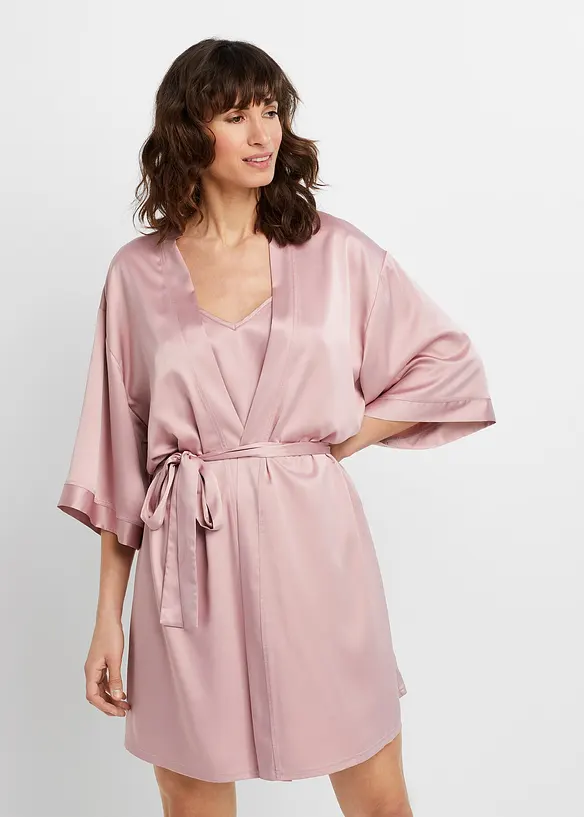 Kimono en slipdress (2-dlg. set), bonprix