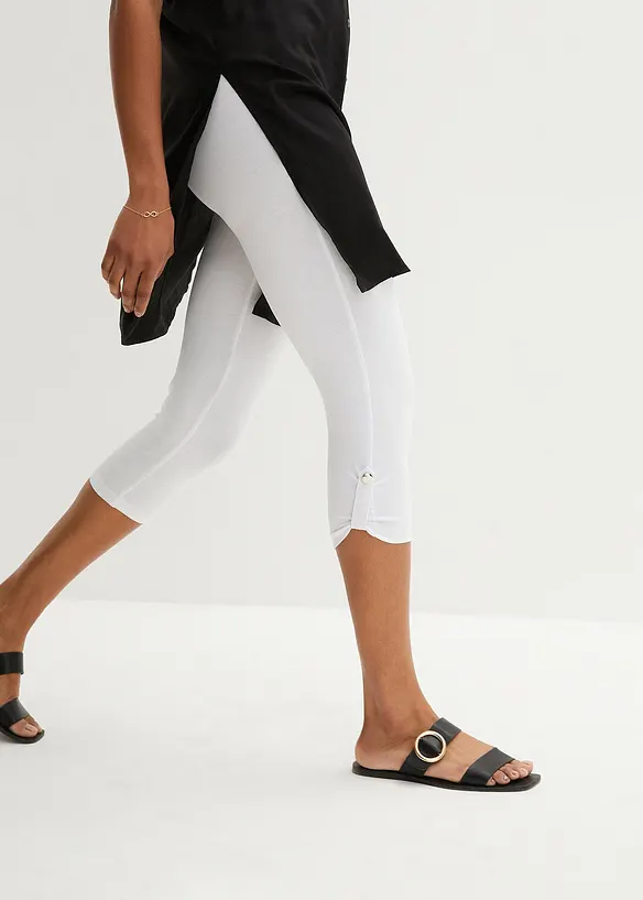 Capri legging van biologisch katoen, bonprix