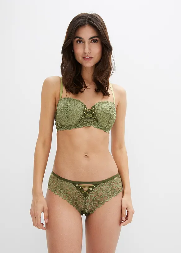 Brazilian slip van sierlijk kant, bonprix