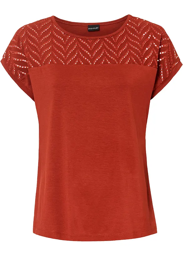 Shirt van soepele viscose, bonprix