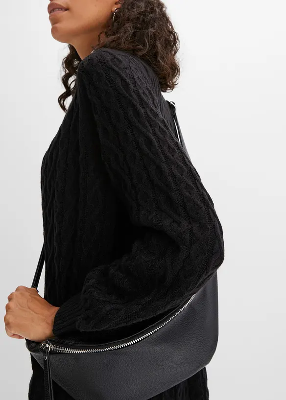 Lang vest met zakken, bonprix