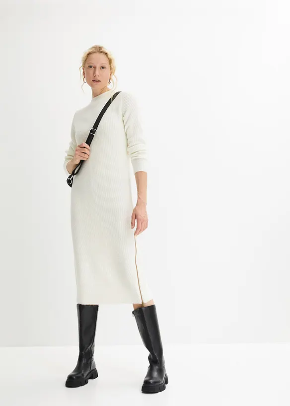 Gebreide jurk met ritssluiting, RAINBOW