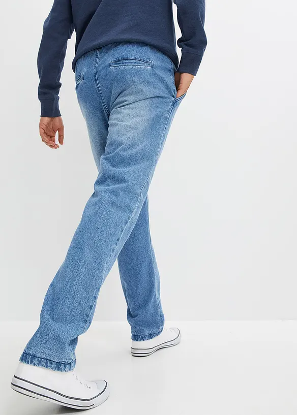 Regular fit thermo instapjeans, straight, bonprix