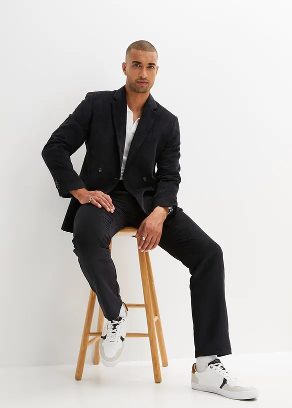 Regular fit chino van corduroy, straight, bpc selection