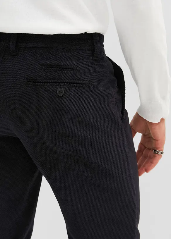 Regular fit chino van corduroy, straight, bpc selection