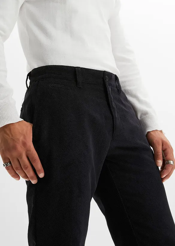 Regular fit chino van corduroy, straight, bpc selection