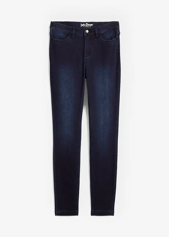 Skinny thermojeans, mid waist, bonprix