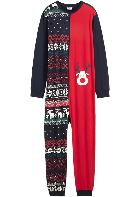 Pyjama onesie van biologisch katoen, bonprix