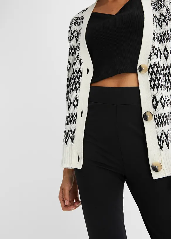 High waist thermo legging met brede comfortband, bonprix