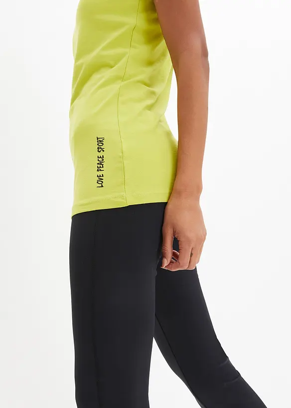 Longshirt met tekstprint (set van 2), bonprix