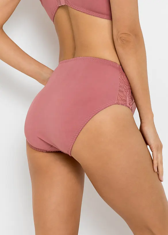 Maxislip met kant (set van 2), bonprix