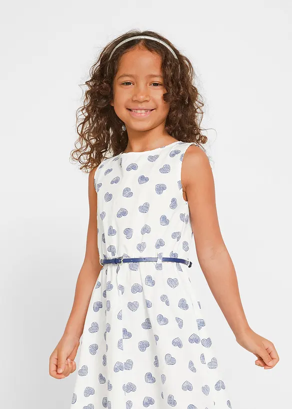 Jurk, bolero en riem (3-dlg. set), bonprix