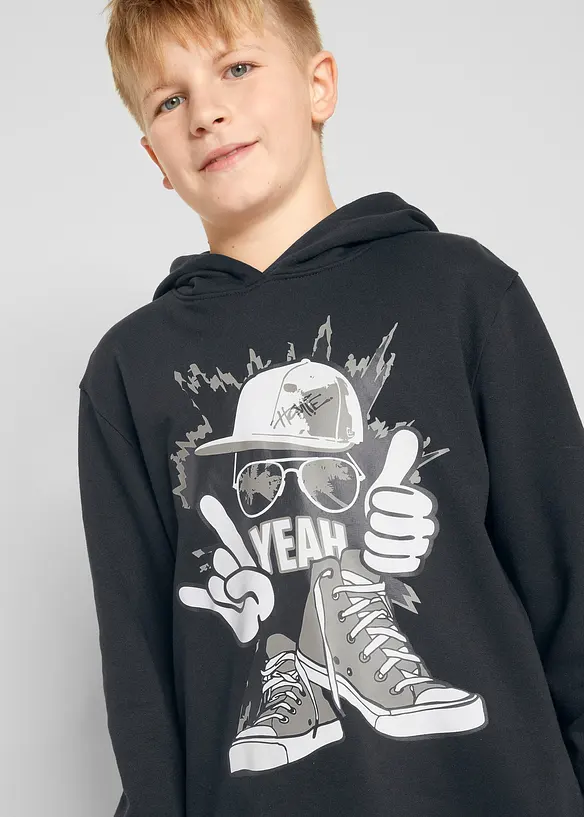 Hoodie van een zachte katoenmix, bonprix