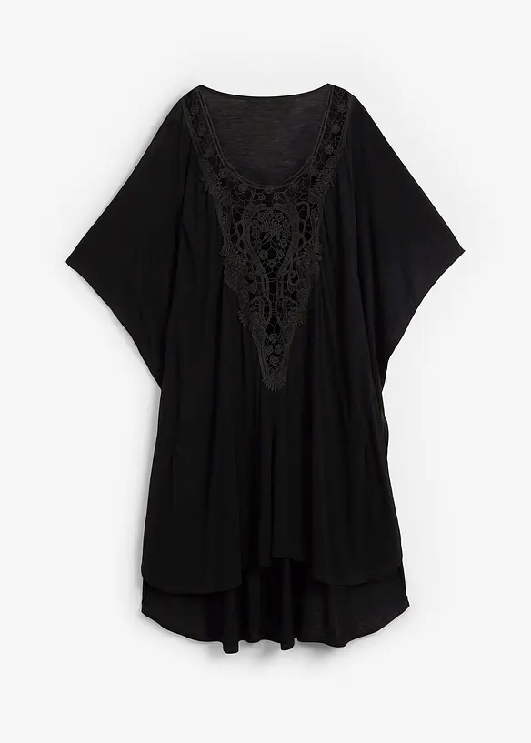 Transparante strandtuniek van viscose, bonprix