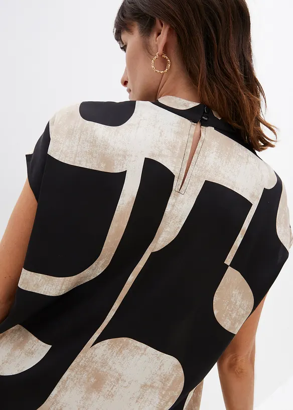 Satijnen tuniekblouse, bonprix