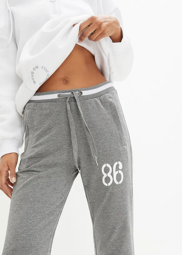 Sweatpants van elastische katoenmix, bonprix