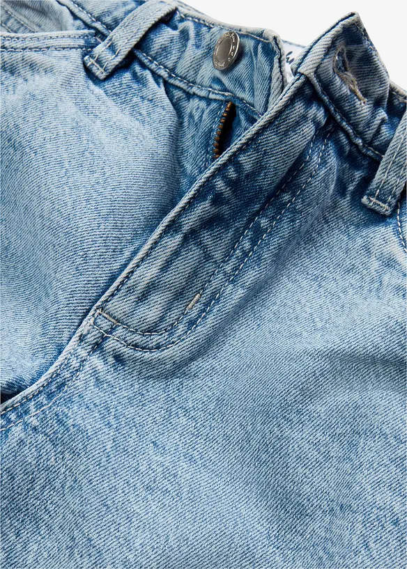 Slim fit jeans mid waist, cropped, bonprix